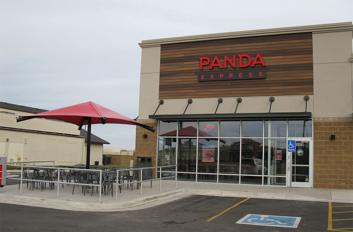 Panda Express Restaurant with Outdoor Seating